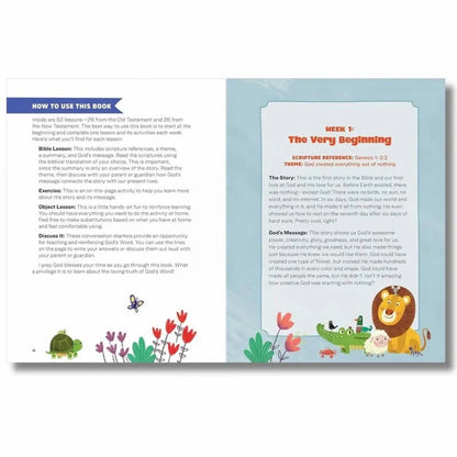 Bible Study Workbook for Kids