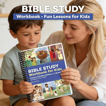 Bible Study Workbook for Kids