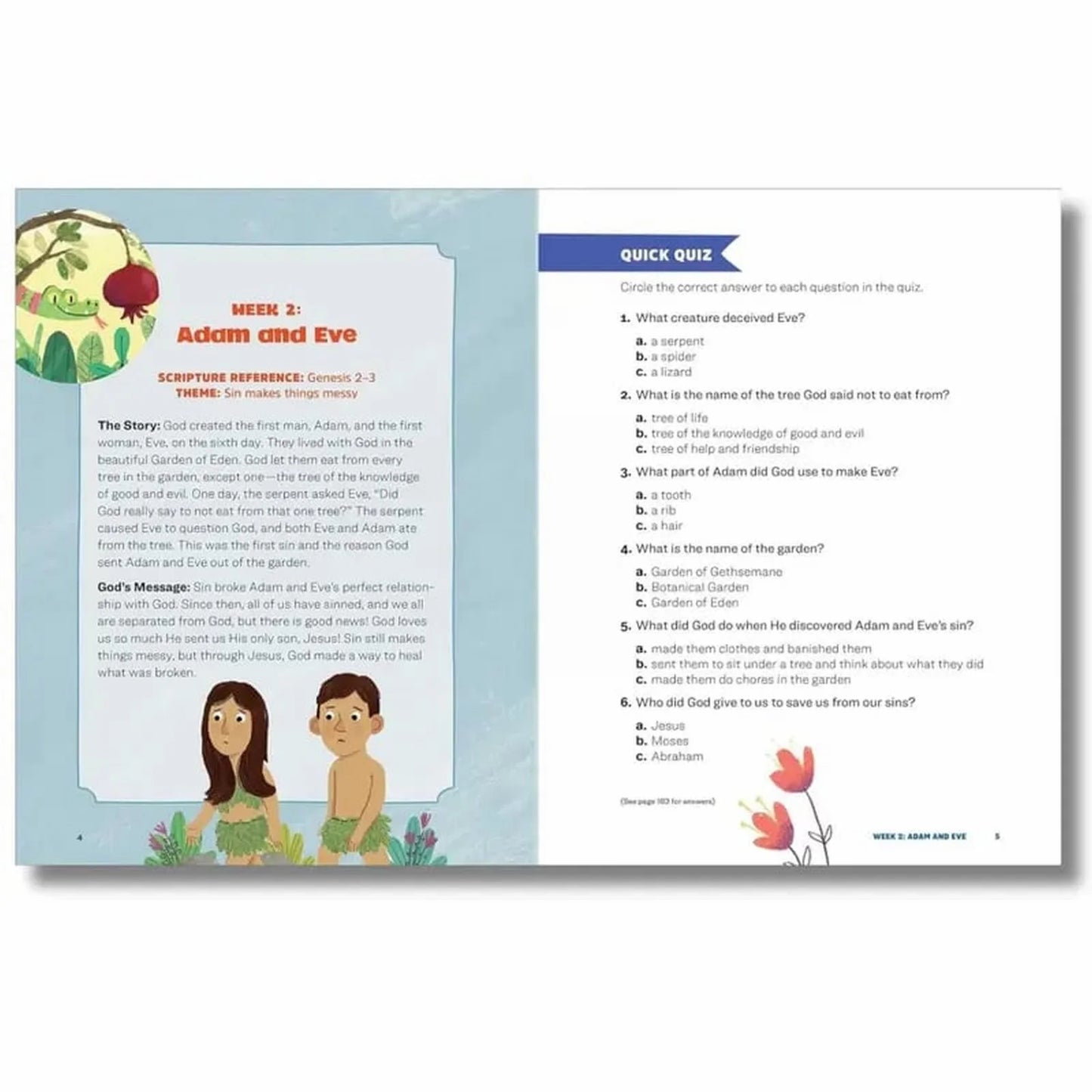 Bible Study Workbook for Kids