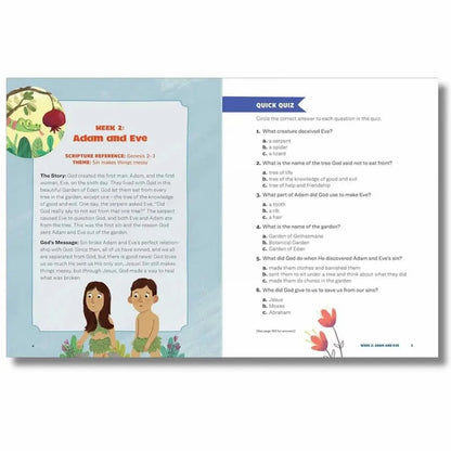 Bible Study Workbook for Kids