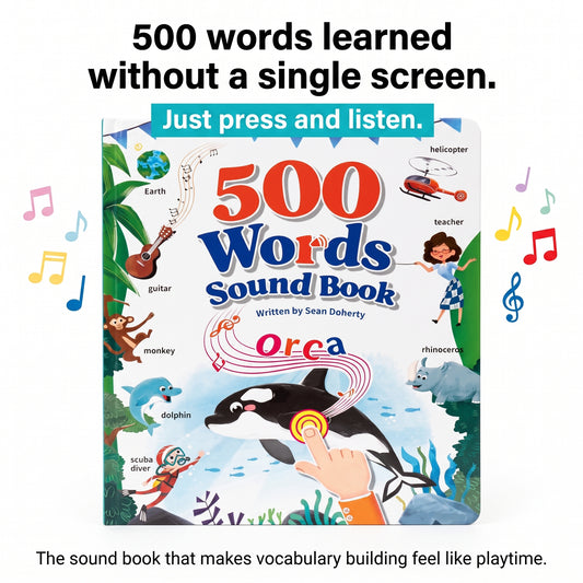 500 Words Sound Book for Kids