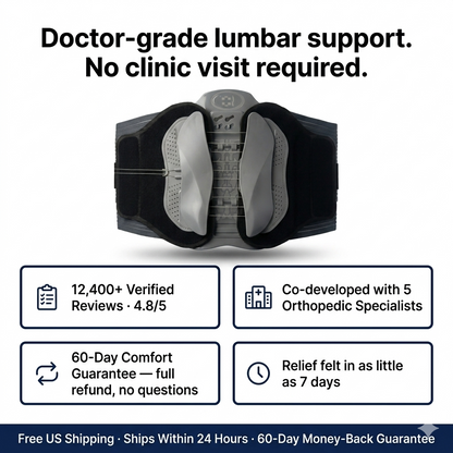Lumbarex - Pro Lumbar Support Belt