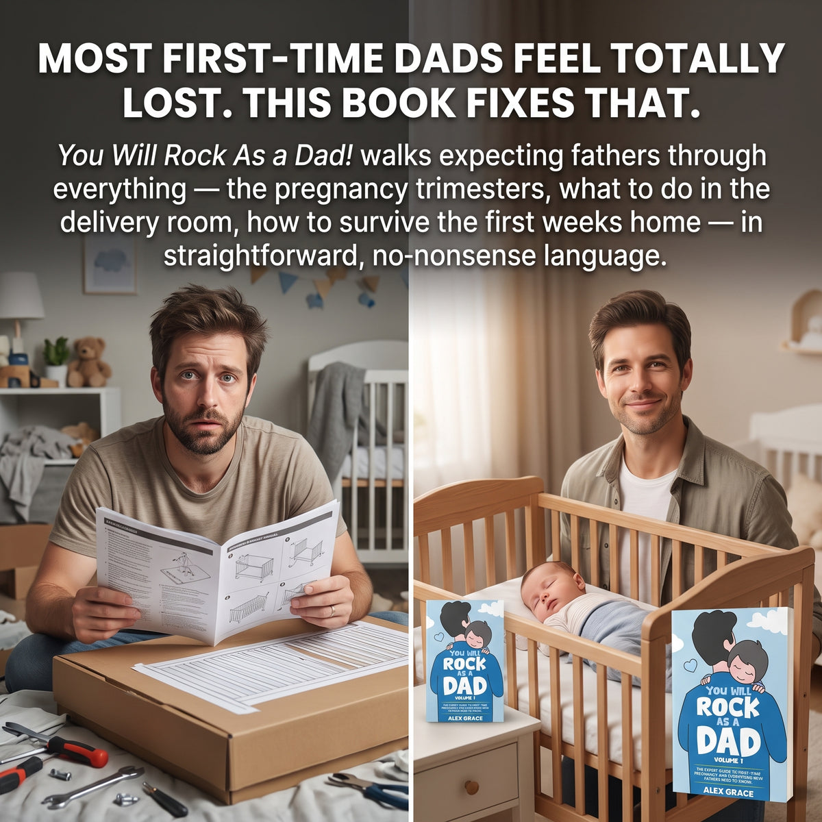 First-Time Dad Expert Guide Book