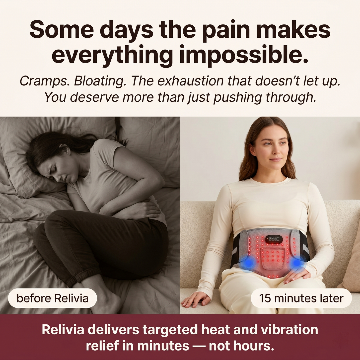 Relivia - Infrared Menstrual Relief Belt
