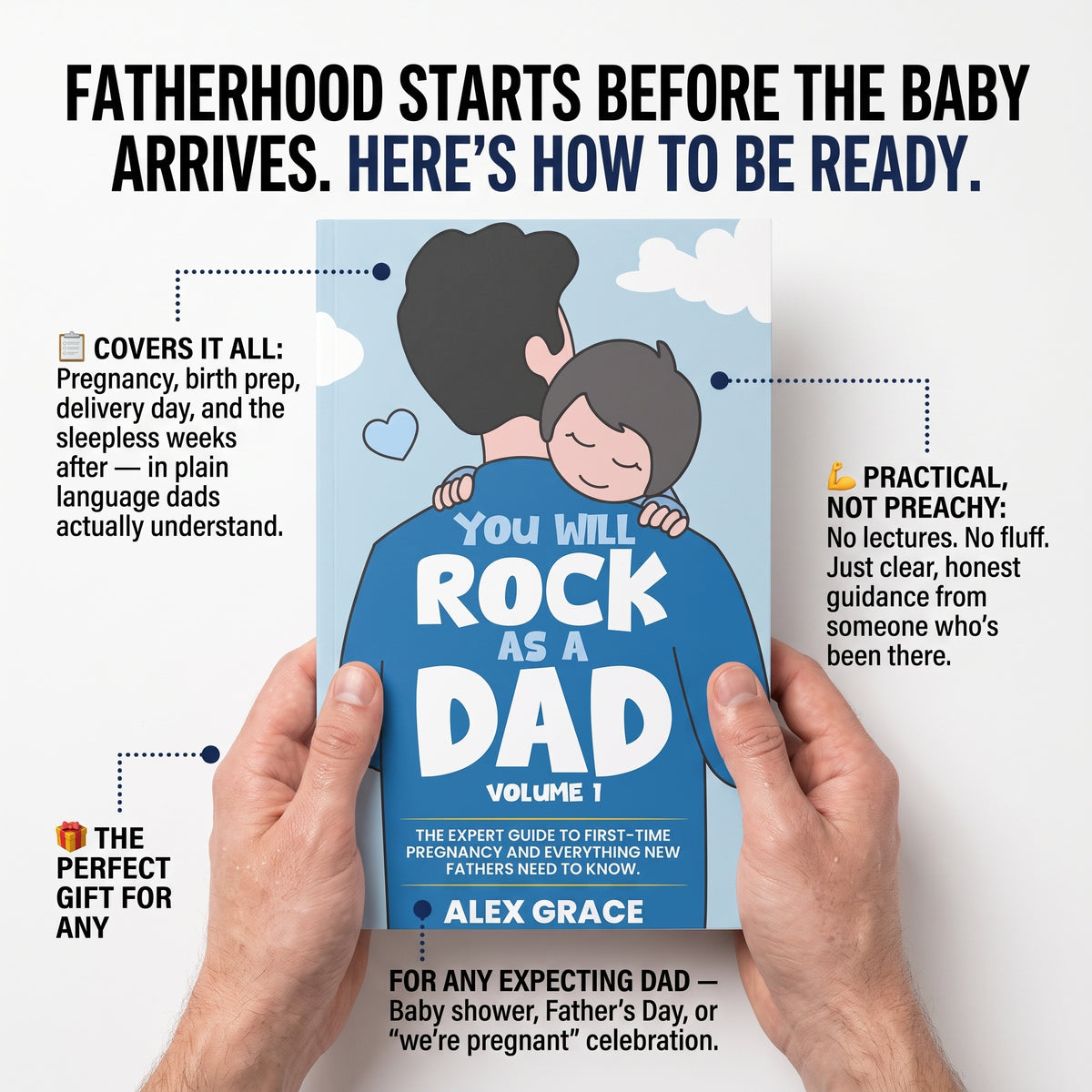 First-Time Dad Expert Guide Book